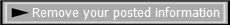 Remove your posted information